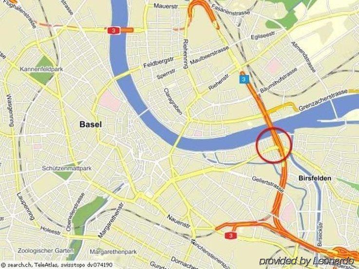 Dasbreitehotel Am Rhein بازل المظهر الخارجي الصورة